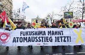 Germany protest against nuclear plants