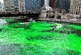 U.S.-CHICAGO-ST. PATRICK'S DAY-CELEBRATION