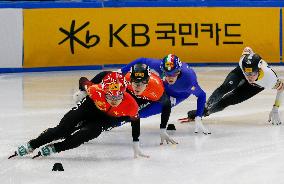 (SP)SOUTH KOREA-SEOUL-ISU-WORLD SHORT TRACK SPEED SKATING CHAMPIONSHIPS-MIXED TEAM RELAY