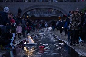 SLOVENIA-LJUBLJANA-SPRING-TRADITION