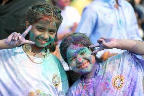 THAILAND-PATTAYA-HOLI FESTIVAL