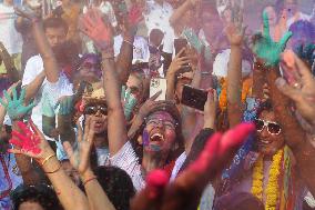 THAILAND-PATTAYA-HOLI FESTIVAL