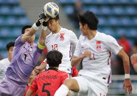 (SP)UZBEKISTAN-TASHKENT-FOOTBALL-U20 ASIAN CUP-KOR VS CHN