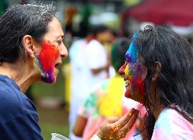 SRI LANKA-HOLI FESTIVAL-CELEBRATION