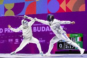 (SP)HUNGARY-BUDAPEST-FENCING-EPEE GRAND PRIX