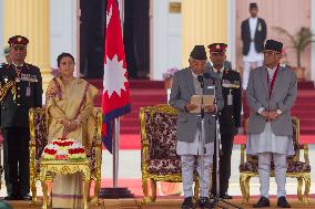 NEPAL-KATHMANDU-NEW PRESIDENT-OATH-TAKING CEREMONY