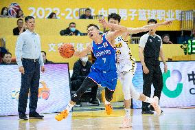 (SP)CHINA-ZHUJI-BASKETBALL-CBA LEAGUE-ZHEJIANG VS TIANJIN (CN)