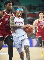 (SP)CHINA-GUANGZHOU-BASKETBALL-CBA LEAGUE-ZHEJIANG VS GUANGZHOU (CN)