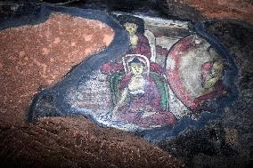 CHINA-NINGXIA-GUYUAN-XUMISHAN GROTTOES-RESTORATION (CN)