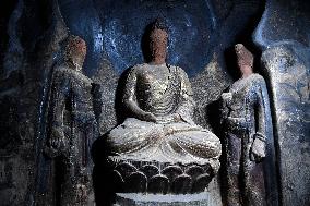 CHINA-NINGXIA-GUYUAN-XUMISHAN GROTTOES-RESTORATION (CN)