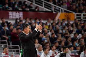 (SP)CHINA-TAIYUAN-BASKETBALL-CBA LEAGUE-SHANXI VS GUANGDONG (CN)