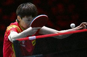 (SP)SINGAPORE-TABLE TENNIS-WTT-WOMEN'S SINGLES