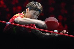 (SP)SINGAPORE-TABLE TENNIS-WTT-WOMEN'S SINGLES