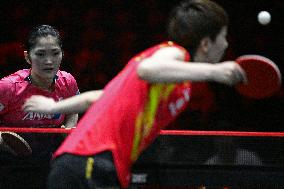 (SP)SINGAPORE-TABLE TENNIS-WTT-WOMEN'S SINGLES