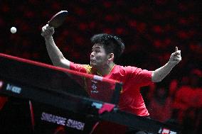 (SP)SINGAPORE-TABLE TENNIS-WTT-MEN'S SINGLES