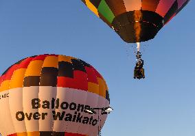 NEW ZEALAND-HAMILTON-HOT-AIR BALLOON FESTIVAL