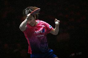 (SP)SINGAPORE-TABLE TENNIS-WTT-WOMEN'S SINGLES