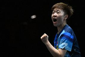 (SP)SINGAPORE-TABLE TENNIS-WTT-WOMEN'S SINGLES