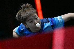 (SP)SINGAPORE-TABLE TENNIS-WTT-WOMEN'S SINGLES