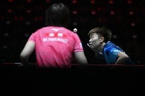 (SP)SINGAPORE-TABLE TENNIS-WTT-WOMEN'S SINGLES