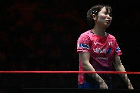 (SP)SINGAPORE-TABLE TENNIS-WTT-WOMEN'S SINGLES