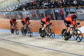 (SP)EGYPT-CAIRO-CYCLING-UCI TRACK NATIONS CUP-WOMEN'S TEAM PURSUIT-QUALIFYING