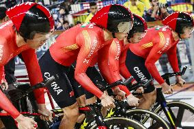 (SP)EGYPT-CAIRO-CYCLING-UCI TRACK NATIONS CUP-MEN'S TEAM PURSUIT-QUALIFYING