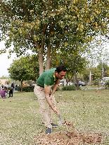 PAKISTAN-ISLAMABAD-TREE PLANTING