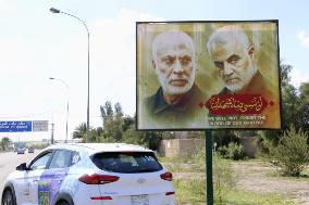 Commemorating U.S. killing of Iran commander Soleimani