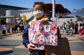 JAPAN-CHIBA-ARMS TRADE-PROTEST