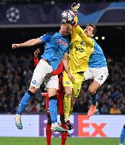 (SP)ITALY-NAPLES-FOOTBALL-UEFA CHAMPIONS LEAGUE-ROUND OF 16-NAPOLI VS FRANKFURT