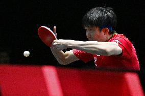 (SP)SINGAPORE-TABLE TENNIS-WTT-MEN'S SINGLES