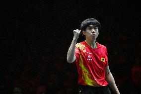 (SP)SINGAPORE-TABLE TENNIS-WTT-MEN'S SINGLES