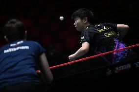 (SP)SINGAPORE-TABLE TENNIS-WTT-WOMEN'S SINGLES