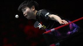 (SP)SINGAPORE-TABLE TENNIS-WTT-WOMEN'S SINGLES