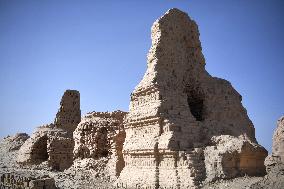 CHINA-GANSU-RUINS OF SUOYANG CITY (CN)