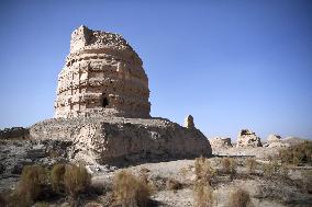 CHINA-GANSU-RUINS OF SUOYANG CITY (CN)