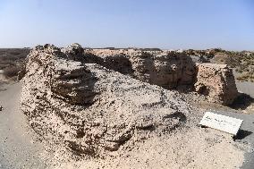 CHINA-GANSU-RUINS OF SUOYANG CITY (CN)