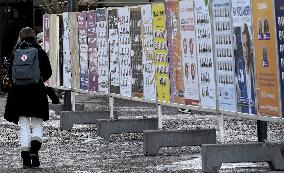 FINLAND - PARLIAMENTARY ELECTIONS - POSTERS