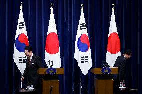 JAPAN-SOUTH KOREA-LEADERS-MEETING-OPPOSITION