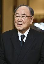 Memorial ceremony for ex-head of Panasonic predecessor