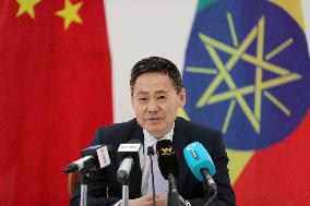ETHIOPIA-ADDIS ABABA-CHINA-SPECIAL ENVOY-PRESS CONFERENCE
