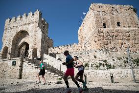 (SP)MIDEAST-JERUSALEM-MARATHON
