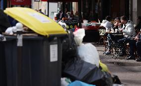 FRANCE-PARIS-GARBAGE ON STREET