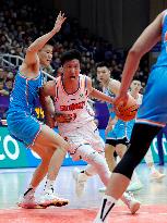 (SP)CHINA-CHENGDU-BASKETBALL-CBA LEAGUE-SICHUAN VS SHANDONG (CN)