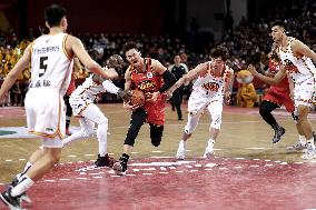 (SP)CHINA-CHANGCHUN-BASKETBALL-CBA LEAGUE-JILIN VS SHENZHEN (CN)