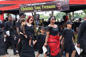 (SP)GHANA-ACCRA-FOOTBALL-CHRISTIAN ATSU TWASAM-FUNERAL