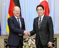 German chancellor in Japan