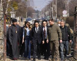 Japan PM Kishida in Ukraine