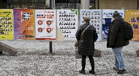 Parliamentary election posters